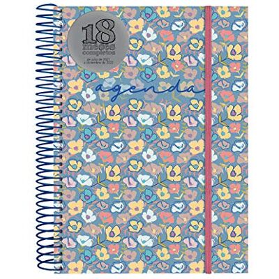 Finocam Spiral Agenda 18 Månader 2021 2022 E10-155x212 2 Dagar per Sida Spanska Girl Finocam Spiral Agenda 18 Månader 2021 2022 E10-155x212 2 Dagar per Sida Spanska Girl