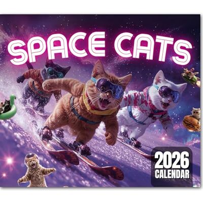 LOOKIN’ FRIDAY LOOKIN' FRIDAY Space Cats kalender, 001 LOOKIN’ FRIDAY LOOKIN' FRIDAY Space Cats kalender, 001