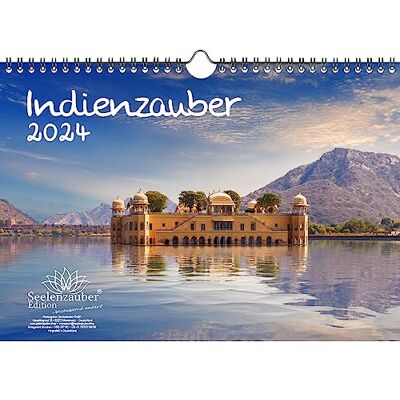 Seelenzauber Resemagi Indien DIN A4-kalender för 2024 ny delhi strand semester resa stad och land – själsmagi Seelenzauber Resemagi Indien DIN A4-kalender för 2024 ny delhi strand semester resa stad och land – själsmagi