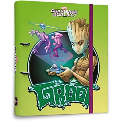 Grupo Erik Marvel Groot 2 Ring Binder Premium A4 Folders Ring Binder 10.6 x 12.6 inches / 27 x 32 cm Ring Binder A4 A4 Ringbinder A4 Files 2 Ring Binder Groot Gifts Marvel Gifts Grupo Erik Marvel Groot 2 Ring Binder Premium A4 Folders Ring Binder 10.6 x 12.6 inches / 27 x 32 cm Ring Binder A4 A4 Ringbinder A4 Files 2 Ring Binder Groot Gifts Marvel Gifts