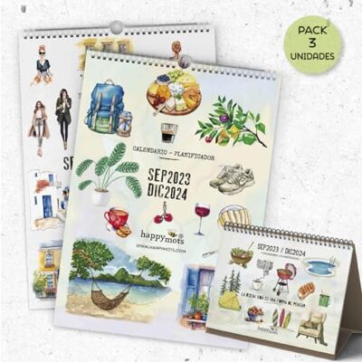 HappyMots Pack 2 Väggkalendrar 2023 2024 + Skrivbordskalender 2023 2024 16 Månader september 2023 till dec 2024 Kalender 2024 månatlig arrangör Storlek A3 + A5 Med plats att sikta HappyMots Pack 2 Väggkalendrar 2023 2024 + Skrivbordskalender 2023 2024 16 Månader september 2023 till dec 2024 Kalender 2024 månatlig arrangör Storlek A3 + A5 Med plats att sikta