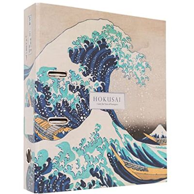 Grupo Erik Hokusai Lever Arch File A4 File Folder Large Documents Storage Files 11 x 12.6 inches 28 x 32 cm A4 Ring Binder 2 Ring Binder Japanese Stationery The Great Wave Off Kanagawa Grupo Erik Hokusai Lever Arch File A4 File Folder Large Documents Storage Files 11 x 12.6 inches 28 x 32 cm A4 Ring Binder 2 Ring Binder Japanese Stationery The Great Wave Off Kanagawa