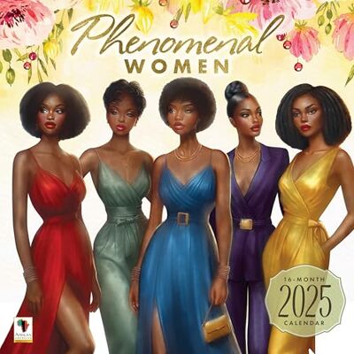 African American Expressions Afrikanska amerikanska uttryck 2025 väggkalendrar Månatliga kalendrar som firar svart kultur och historia 12 x 12 hängande kalender 16 månader fenomenal kvinnokalender African American Expressions Afrikanska amerikanska uttryck 2025 väggkalendrar Månatliga kalendrar som firar svart kultur och historia 12 x 12 hängande kalender 16 månader fenomenal kvinnokalender