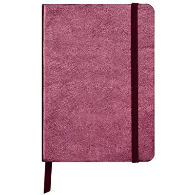 Clairefontaine 400090C Anteckningsbok (med pärlemoreffekt med mjukt fodral i läder, DIN A6, 10,5 x 14,8 cm, 72 ark, blank, gummiförslutning, bokmärken) 1 st körsbärsröd Clairefontaine 400090C Anteckningsbok (med pärlemoreffekt med mjukt fodral i läder, DIN A6, 10,5 x 14,8 cm, 72 ark, blank, gummiförslutning, bokmärken) 1 st körsbärsröd