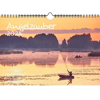 Seelenzauber Fiskemagi DIN A4-kalender för 2024 fiske och fiske – sjömagi Seelenzauber Fiskemagi DIN A4-kalender för 2024 fiske och fiske – sjömagi