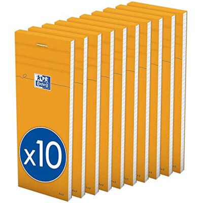 Oxford 400006793 shoppingblock – varje dag, 74 x 210 mm, linjerad, 80 blad, 80 g/m², 10-pack, orange Kontorsshoppingblock "Everyday" 74 x 210 mm, rutig 0 Oxford 400006793 shoppingblock – varje dag, 74 x 210 mm, linjerad, 80 blad, 80 g/m², 10-pack, orange Kontorsshoppingblock "Everyday" 74 x 210 mm, rutig 0