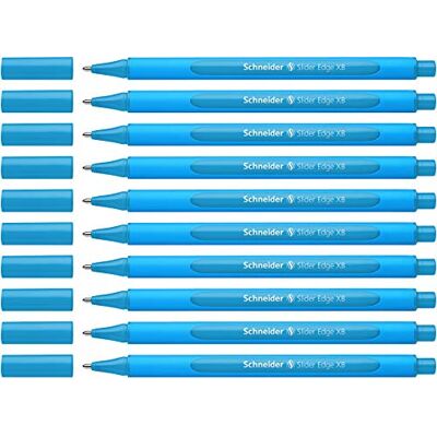 Schneider Dlugopis Slider Edge XB jasnoniebieski 10 sztuk Schneider Dlugopis Slider Edge XB jasnoniebieski 10 sztuk