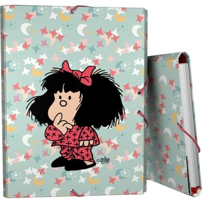 Grafoplás Grafoplas Mafalda skolpärm, 3 flikar, fodrad kartong, inbunden, foliostorlek, mjuk plast, mjuk, FSC-certifierad, perfekt skolmaterial Grafoplás Grafoplas Mafalda skolpärm, 3 flikar, fodrad kartong, inbunden, foliostorlek, mjuk plast, mjuk, FSC-certifierad, perfekt skolmaterial