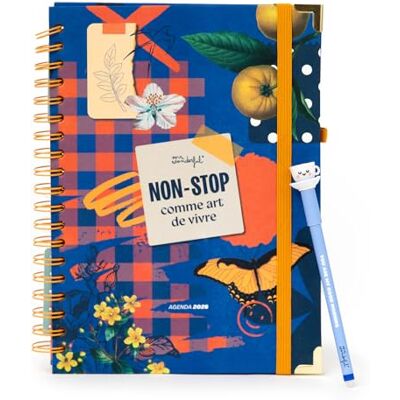 Mr. Wonderful Office 2026 veckoplanerare stort format non-stop som en livskonst Mr. Wonderful Office 2026 veckoplanerare stort format non-stop som en livskonst