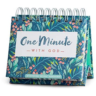 DaySpring – One minute with God – evig kalender (J1391), grön, 5 1/2 tum x 5 1/4 tum x 1 1/4 tum DaySpring – One minute with God – evig kalender (J1391), grön, 5 1/2 tum x 5 1/4 tum x 1 1/4 tum