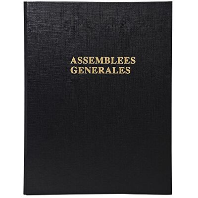 Exacompta Reliure registre 29,7x21cm 4 anneaux avec recharge (5419e) deliberations assemblees generales Exacompta Reliure registre 29,7x21cm 4 anneaux avec recharge (5419e) deliberations assemblees generales