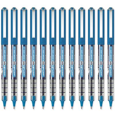 uni-ball Eye Ocean Care UB-150ROP 0,5 mm blå rullpenna med kulspetspenna för skrivning, teckning, konst, hantverk och färgning, 12-pack uni-ball Eye Ocean Care UB-150ROP 0,5 mm blå rullpenna med kulspetspenna för skrivning, teckning, konst, hantverk och färgning, 12-pack