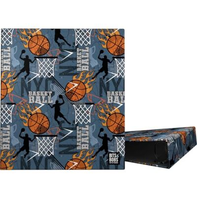 Grafoplás Grafoplas Ringpärm A4, 4 blandade ringar 40 mm, Bits&Bobs Basketboll, FSC Grafoplás Grafoplas Ringpärm A4, 4 blandade ringar 40 mm, Bits&Bobs Basketboll, FSC