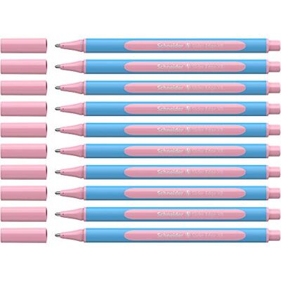 Schneider Slider Edge pastell XB kulspetspenna (trekantspennor med dragbredd XB) 10 st. rosa Schneider Slider Edge pastell XB kulspetspenna (trekantspennor med dragbredd XB) 10 st. rosa