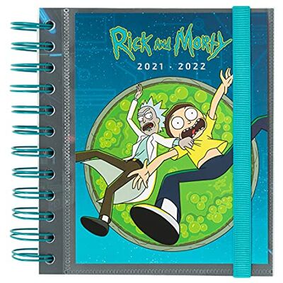 Grupo Erik skoldagbok 2021 2022 Rick och Morty Daglig dagbok från augusti till juni Spiral Agenda 14,5 x 16 cm Perfekt för högskolan eller gymnasiet Grupo Erik skoldagbok 2021 2022 Rick och Morty Daglig dagbok från augusti till juni Spiral Agenda 14,5 x 16 cm Perfekt för högskolan eller gymnasiet