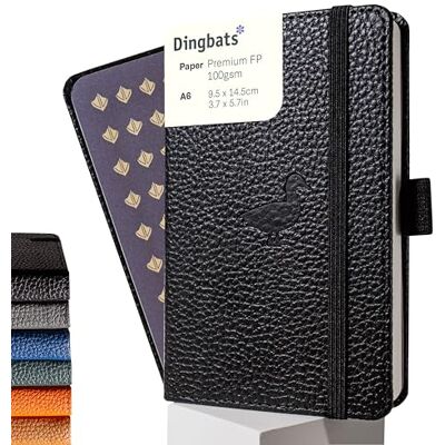 Dingbats* Notebooks A6 Pocket Black Duck Graph Dingbats* Notebooks A6 Pocket Black Duck Graph
