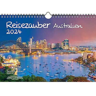 Seelenzauber Resemagi Australien DIN A4-kalender för 2024 Canberra Sydney semester strand hav dykning – sjömagi Seelenzauber Resemagi Australien DIN A4-kalender för 2024 Canberra Sydney semester strand hav dykning – sjömagi
