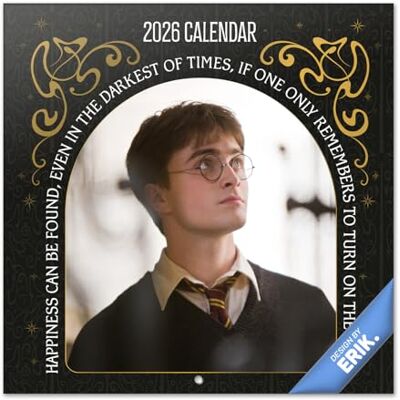 Grupo Erik Wall Calendar 2026 Harry Potter Calendar 2026 Square 30 x 30 cm 12 x 12 inches Wall Planner, Family Planner Month To View Gifts Harry Potter Merchandise, Gifts For Friends Grupo Erik Wall Calendar 2026 Harry Potter Calendar 2026 Square 30 x 30 cm 12 x 12 inches Wall Planner, Family Planner Month To View Gifts Harry Potter Merchandise, Gifts For Friends