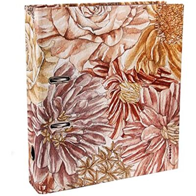 Rhodia 120025C ORANGE Botanique classeur A4 dos 7cm couverture soft touch motif Bouquet Rhodia 120025C ORANGE Botanique classeur A4 dos 7cm couverture soft touch motif Bouquet