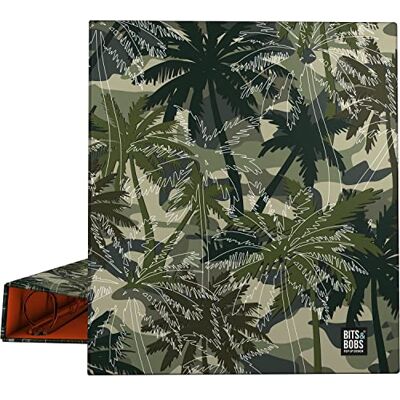 Grafoplás A4 skolmapp 4 x 40 mm blandade ringar Bits&Bobs Pop Up Design Collection Palms FSC-certifierad Grafoplás A4 skolmapp 4 x 40 mm blandade ringar Bits&Bobs Pop Up Design Collection Palms FSC-certifierad