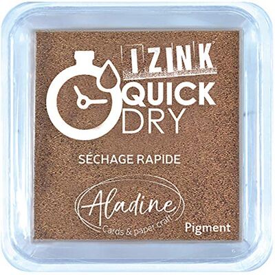 Aladine Izink Quick Dry bläck, koppar, 5 x 5 cm Aladine Izink Quick Dry bläck, koppar, 5 x 5 cm