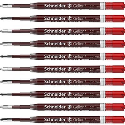 Schneider 103902 Gelion Plus Gelmine (stor kapacitet gruva G2-format) förpackning med 10 röd Schneider 103902 Gelion Plus Gelmine (stor kapacitet gruva G2-format) förpackning med 10 röd