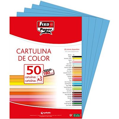 Desconocido A3 180g Förpackning med 50 blad Desconocido A3 180g Förpackning med 50 blad