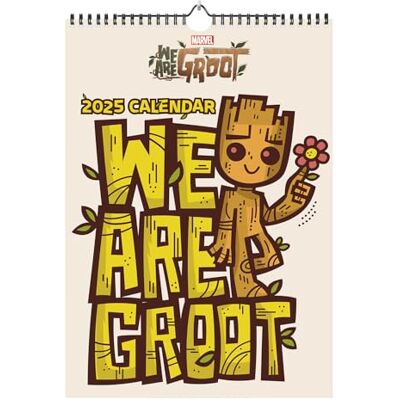 Grupo Erik Wall Calendar 2025 Marvel Groot A3 Calendar 2025, A3 Wall Planner 2025, Family Planner Calendar 2025 Groot Calendar 2025, Marvel Calendar 2025, Groot Gifts Grupo Erik Wall Calendar 2025 Marvel Groot A3 Calendar 2025, A3 Wall Planner 2025, Family Planner Calendar 2025 Groot Calendar 2025, Marvel Calendar 2025, Groot Gifts