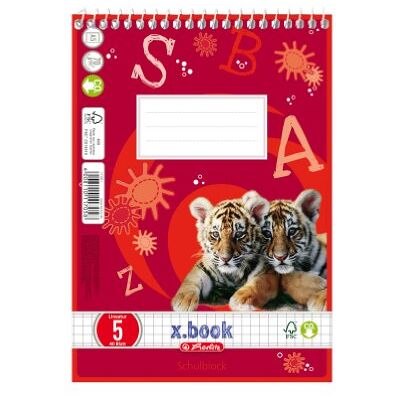 herlitz 117051 spiral skolblock A5/40 linjerat 05 (rutig) FSC Mixed 10-pack motiv blandade herlitz 117051 spiral skolblock A5/40 linjerat 05 (rutig) FSC Mixed 10-pack motiv blandade
