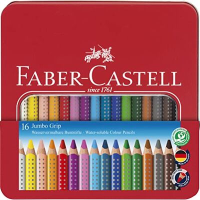 Faber-Castell F110916 Färgpenna, 16 stycken, Flerfärgad Faber-Castell F110916 Färgpenna, 16 stycken, Flerfärgad