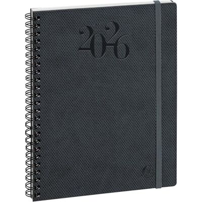 Exacompta – 20342E – veckokalender – motiv W spiralbindning – strukturerat material – elastisk stängning – 15 cm x 21 cm – januari 2023 till december 2023 – slumpmässigt färgval Exacompta – 20342E – veckokalender – motiv W spiralbindning – strukturerat material – elastisk stängning – 15 cm x 21 cm – januari 2023 till december 2023 – slumpmässigt färgval