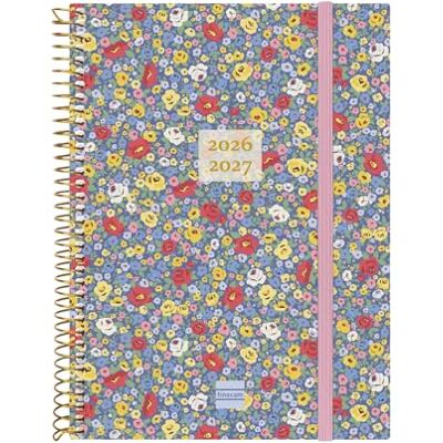 Finocam Espiral Weekly Planner 18-Month Weekly View Horizontal Layout · July 2026 to December 2027 Girl · International Week-to-view diary Finocam Espiral Weekly Planner 18-Month Weekly View Horizontal Layout · July 2026 to December 2027 Girl · International Week-to-view diary