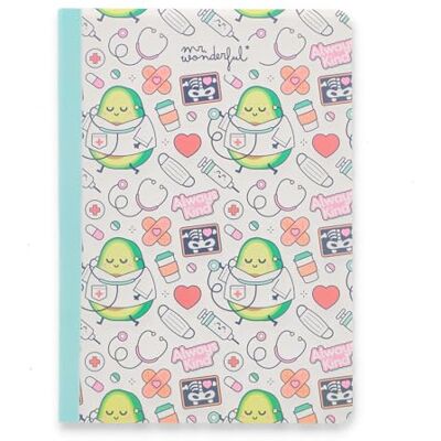 Mr. Wonderful Mr Wonderful A5 anteckningsbok med linjerade blad 160 sidor notebook Always kind sydd bindning Mr. Wonderful Mr Wonderful A5 anteckningsbok med linjerade blad 160 sidor notebook Always kind sydd bindning