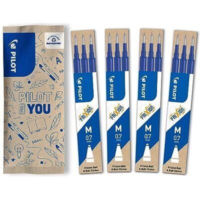 PILOT Pen Frixion Reservminor, Blå, 0.7 mm x 12 stycken PILOT Pen Frixion Reservminor, Blå, 0.7 mm x 12 stycken