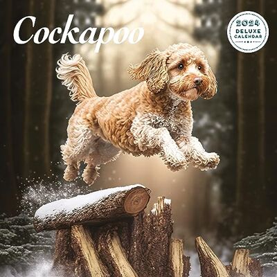 Magnet & Steel Cockapoo Deluxe 2024 kalender Magnet & Steel Cockapoo Deluxe 2024 kalender