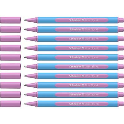 Schneider Slider Edge pastell XB triangulär XB kulspetspenna (paket med 10) fliederfarben Schneider Slider Edge pastell XB triangulär XB kulspetspenna (paket med 10) fliederfarben