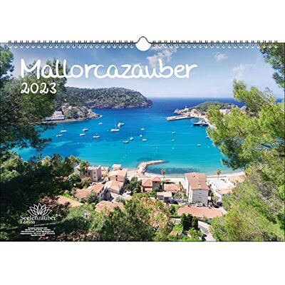 Seelenzauber Mallorcazauber DIN A3-kalender för 2023 Mallorca – sinnesmagi, KN2023-3W-0341-D-0, flerfärgad Seelenzauber Mallorcazauber DIN A3-kalender för 2023 Mallorca – sinnesmagi, KN2023-3W-0341-D-0, flerfärgad