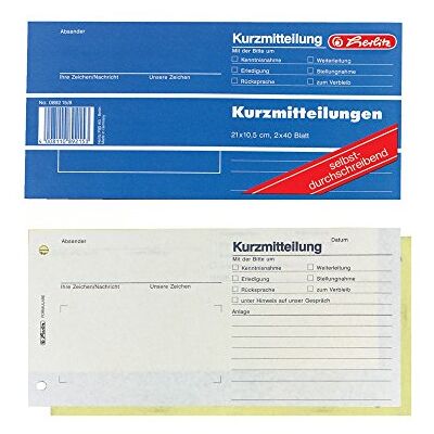 herlitz 892109 Memo, 21 x 10,5 x 50 ark, 5-pack 2 x 40 Blatt herlitz 892109 Memo, 21 x 10,5 x 50 ark, 5-pack 2 x 40 Blatt