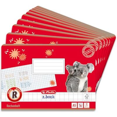 herlitz 1957786 kalvhäfte A5/16 linjerat R (rutig 10 x 10 mm) förpackning med 10 motiv sorterade herlitz 1957786 kalvhäfte A5/16 linjerat R (rutig 10 x 10 mm) förpackning med 10 motiv sorterade