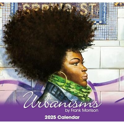 Shades of Color 2025 afroamerikansk månatlig väggkalender, nyanser av färg: Urbanismer, belyser svart kultur genom vacker konst, 30 x 30 cm Shades of Color 2025 afroamerikansk månatlig väggkalender, nyanser av färg: Urbanismer, belyser svart kultur genom vacker konst, 30 x 30 cm