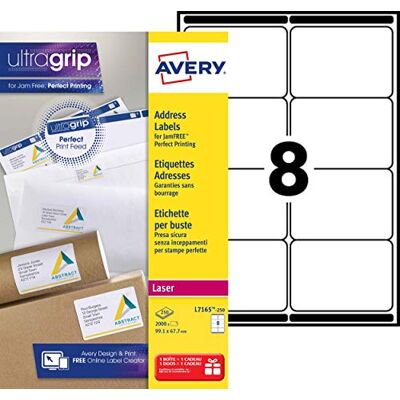 Avery BlockOut fraktetiketter Avery BlockOut fraktetiketter