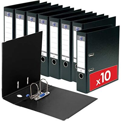 Oxford Smart Pro+ mapp A4 80 mm PP/PP svart Oxford Smart Pro+ mapp A4 80 mm PP/PP svart