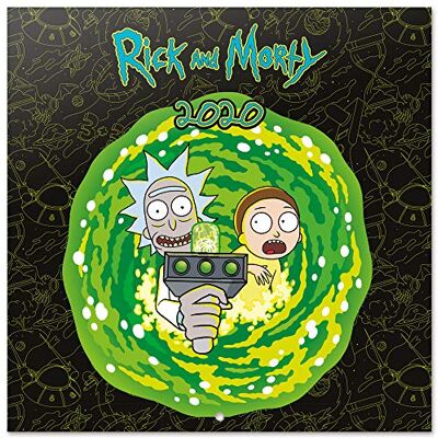 Grupo Erik ERIK Rick & Morty 2020 Väggkalender (gratis affisch ingår), 12 månader, 30 x 30 cm Grupo Erik ERIK Rick & Morty 2020 Väggkalender (gratis affisch ingår), 12 månader, 30 x 30 cm