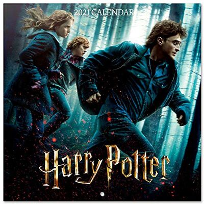 Grupo Erik väggkalender Harry Potter – kalender 2021 för 16 månader, CP21026 Grupo Erik väggkalender Harry Potter – kalender 2021 för 16 månader, CP21026