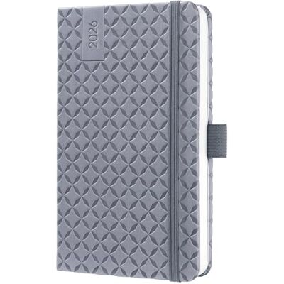 Sigel J6120 Wochenkalender Jolie 2026, ca. A6, , hellgrau: Agenda Jolie, Flair, Glacier Grey, Hardcover Sigel J6120 Wochenkalender Jolie 2026, ca. A6, , hellgrau: Agenda Jolie, Flair, Glacier Grey, Hardcover