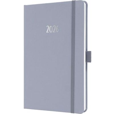 Sigel J6407 Wochenkalender Jolie 2026, ca. A5, , flieder: Agenda Jolie, Feel, Light Lilac, Hardcover Sigel J6407 Wochenkalender Jolie 2026, ca. A5, , flieder: Agenda Jolie, Feel, Light Lilac, Hardcover