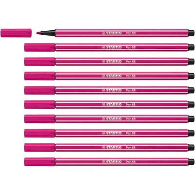 STABILO Pen 68 Rosa Färgpenna - Färgpenna STABILO Pen 68 Rosa Färgpenna - Färgpenna