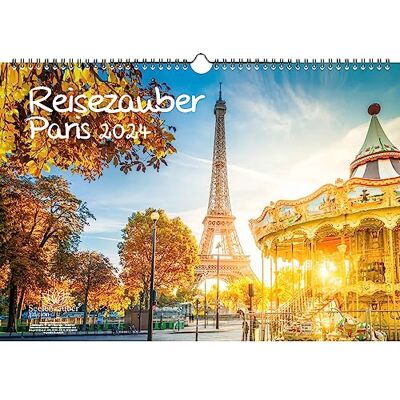 Seelenzauber Resemagi Paris DIN A3-kalender för 2024 semester Paris Frankrike – sjömagi Seelenzauber Resemagi Paris DIN A3-kalender för 2024 semester Paris Frankrike – sjömagi