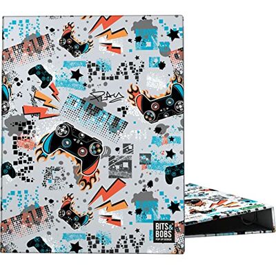 Grafoplás A5 ringpärm 4 runda ringar 20 mm Plastad glans Design Bits & Bobs Pop Up Design, Play FSC-certifierad Grafoplás A5 ringpärm 4 runda ringar 20 mm Plastad glans Design Bits & Bobs Pop Up Design, Play FSC-certifierad