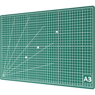 Acropaq Skärmatta – A3, 45 x 30 cm, dubbelsidig tryckt, självläkande – grön Acropaq Skärmatta – A3, 45 x 30 cm, dubbelsidig tryckt, självläkande – grön